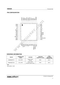WM8580GEFT/V Datasheet Page 4