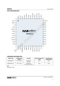 WM8595GEFL/V Datasheet Page 4