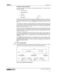 WM8741GEDS/RV Datasheet Page 22