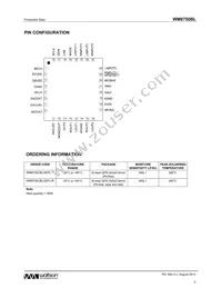 WM8750CBLGEFL/R Datasheet Page 3