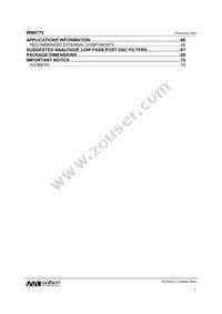 WM8772SEDS/RV Datasheet Page 4