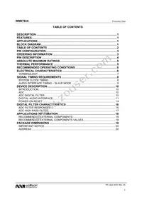 WM8782ASEDS/RV Datasheet Page 2