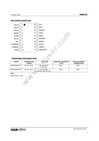 WM8782SEDS/V Datasheet Page 3