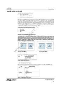 WM8782SEDS/V Datasheet Page 12
