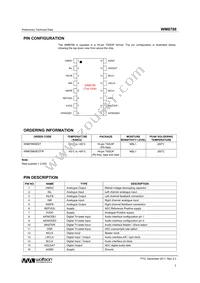 WM8788GEDT/R Datasheet Page 3