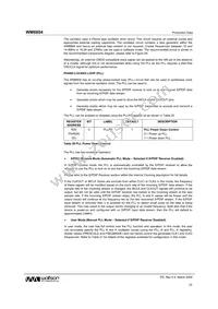 WM8804GEDS/V Datasheet Page 22