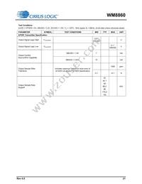 WM8860GEFL/V Datasheet Page 21