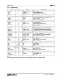 WM8912CGEFL/RV Datasheet Page 7