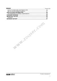 WM8940CGEFL/RV Datasheet Page 4