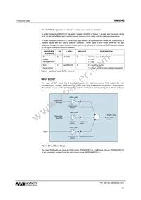 WM8940CGEFL/RV Datasheet Page 21