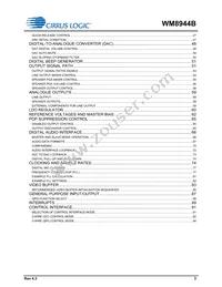 WM8944BECS/R Datasheet Page 3