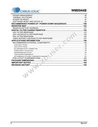 WM8944BECS/R Datasheet Page 4