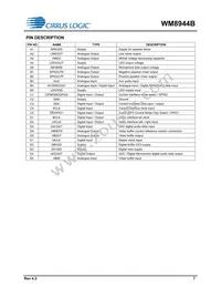 WM8944BECS/R Datasheet Page 7