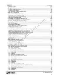 WM8958ECS/R Datasheet Page 4