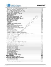 WM8962BECSN/R Datasheet Page 5