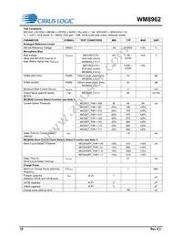 WM8962ECS/R Datasheet Page 18