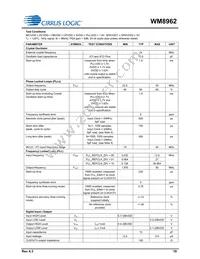 WM8962ECS/R Datasheet Page 19