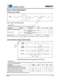 WM8974CGEFL/RV Datasheet Page 9