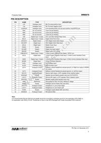 WM8976CGEFL/RV Datasheet Page 5