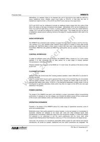 WM8976CGEFL/RV Datasheet Page 21