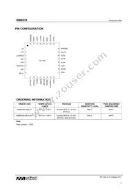 WM8978CGEFL/RV Datasheet Page 4