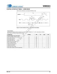 WM8983GEFL/V Datasheet Page 21