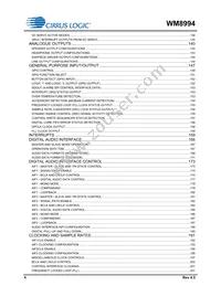 WM8994ECS/R Datasheet Page 4