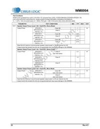 WM8994ECS/R Datasheet Page 22