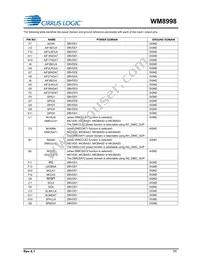 WM8998ECS/R Datasheet Page 11