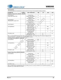 WM8998ECS/R Datasheet Page 15