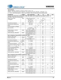 WM8998ECS/R Datasheet Page 17