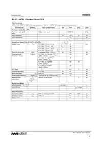 WM9010ECSN/R Datasheet Page 5