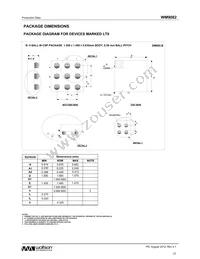 WM9082ECSN/R Datasheet Page 21