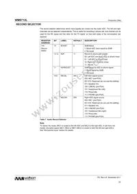 WM9712CLGEFL/V Datasheet Page 20