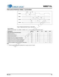 WM9713CLGEFL/RV Datasheet Page 15