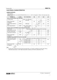 WM9715CLGEFL/RV Datasheet Page 7