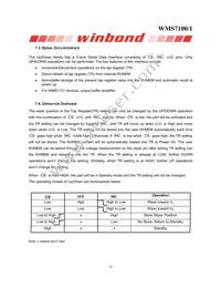 WMS7101100P Datasheet Page 8