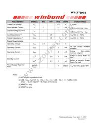 WMS7101100P Datasheet Page 13
