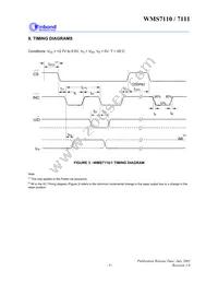 WMS7111100P Datasheet Page 9