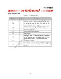 WMS7121100P Datasheet Page 6