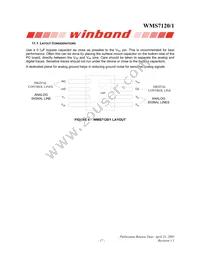 WMS7121100P Datasheet Page 17