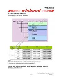 WMS7121100P Datasheet Page 21