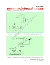 WMS7141100M Datasheet Page 15