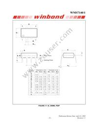 WMS7141100M Datasheet Page 19