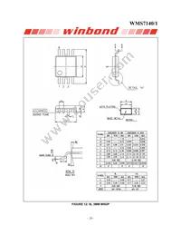 WMS7141100M Datasheet Page 20