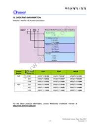 WMS7171100S Datasheet Page 21