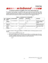 WMS7201050P Datasheet Page 15