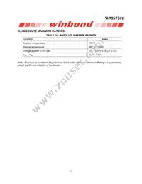 WMS7201050P Datasheet Page 18