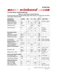 WMS7201050P Datasheet Page 19