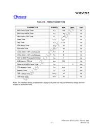 WMS7202100P Datasheet Page 17